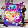 Customiz Name Personality Game Fall Guys Blanket Soft&Warm Office Bed Travel Lunch Break Blanket,Gift All Seasons