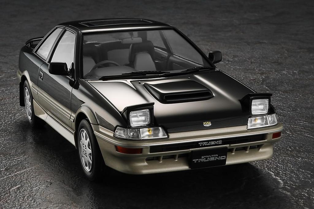 Hasegawa Toyota Sprinter Trueno AE92 Late Model Plastic Model Kit HC69 1/24 GT-Z (1989) (Automobile)