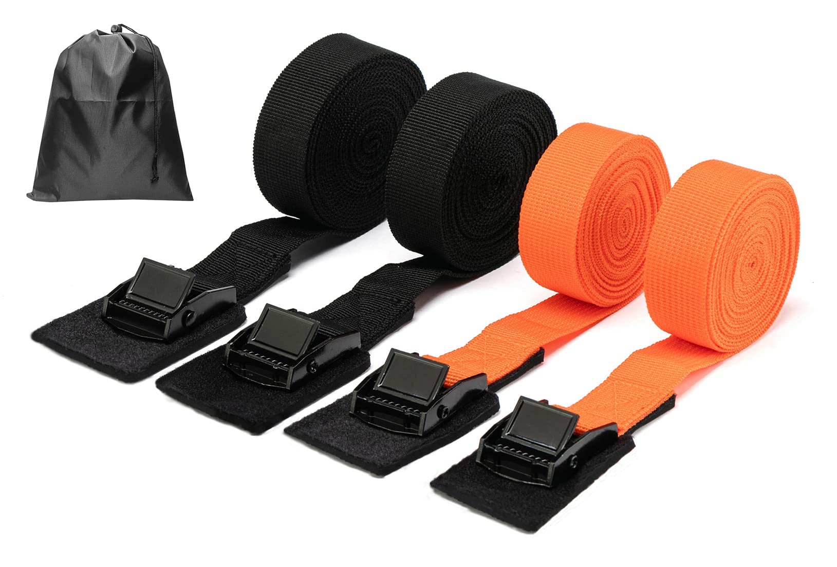 

Lavnox 3m Cargo Straps Secures cargo with a lashing and ratchet Pack of 3m 25mm 250kg breaking Securely secures cargo and prevents it from Features