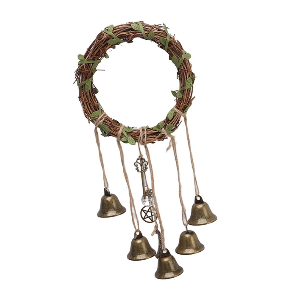 Hanging Witch     Decorative Witch Wind   with Meaningful Patterns for Door Handle