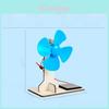 Kit Scientifique Énergie Solaire pour Enfants Avec Ventilateur Éolien DIY Pour l'Apprentissage de la Physique