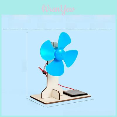 Childrens Solar Energy Science Kit With Diy Wind Fan For Physics Learning
