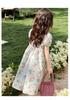 Girls' Summer Thin Children's Dress, Girls' Bubble Short Sleeved Dress, 2026 New Princess Dress Trend