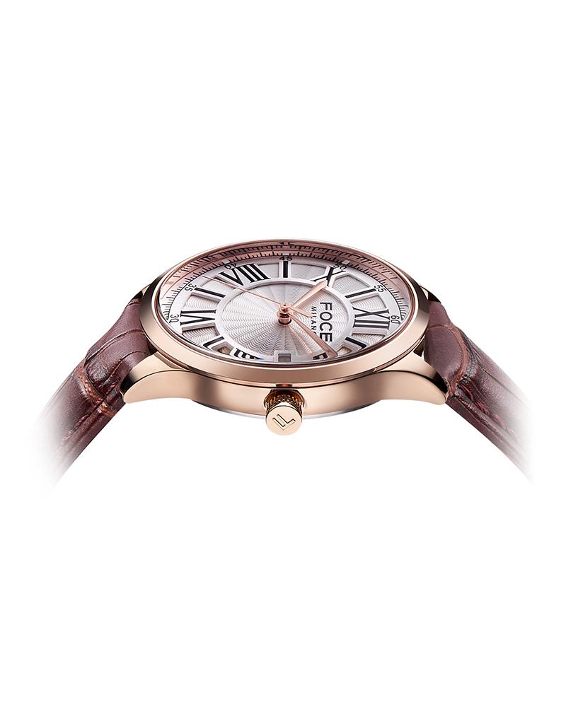 Poche Milano 40Mm Men'S Leather Watch Fm5879Gl-Rg