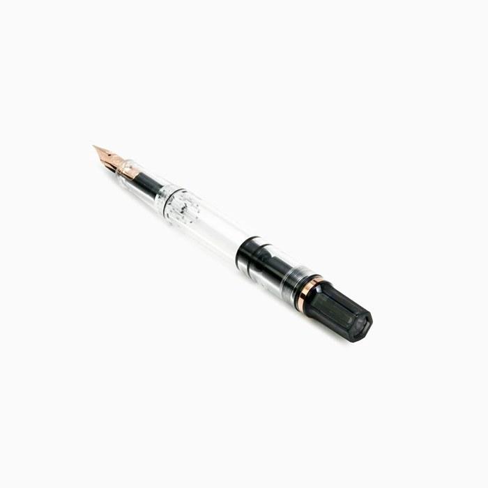 Twisbi Fountain Pen Eco TW02000 Smoke Rose Gold Black