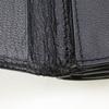 CHANEL COCO Mark Bi-Fold Wallet A13456 Double Sided black Calfskin Women Used