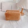 Storage Bag Zipper Toiletry Organizer Pencil Case Women's Pouch Plush Makeup Bags Cosmetic Bag