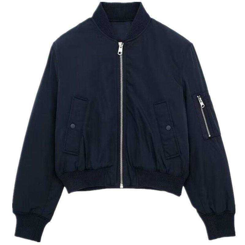 Fashion Style 2023 Autumn New Women's Easiest for Match Slimming and Short Pilot Jacket Outwear 7522276 401