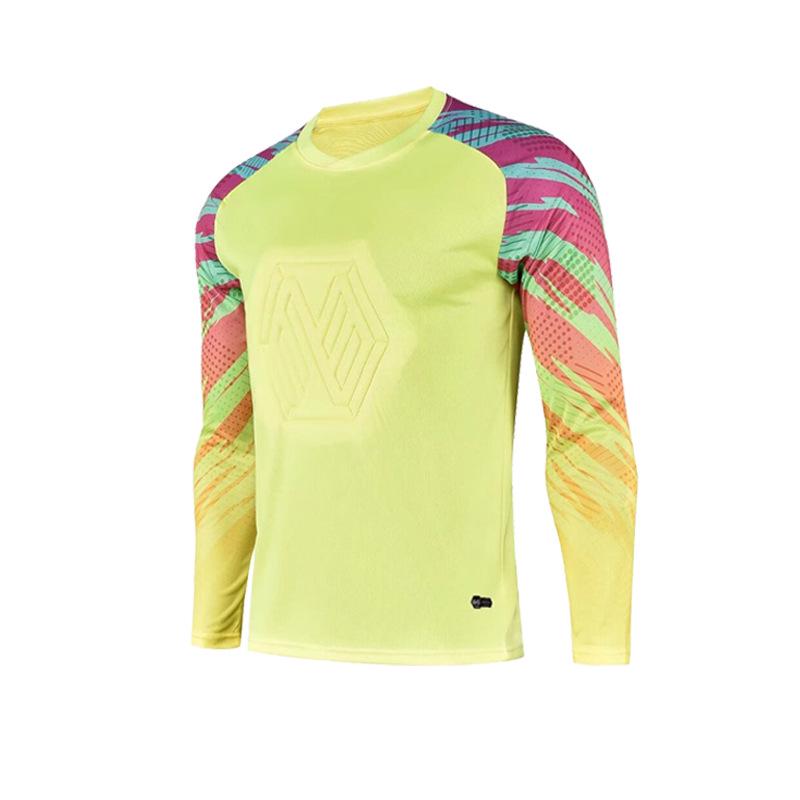 Anti-collision Goalkeeper Training Set: Long Sleeve Football Uniform for Adults and Children