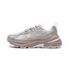 Li Ning Wind Collection Cushioning Slip Resistant Abrasion Resistant Support Low Top Casual Shoes Women's Silver Gray AGLW004-3