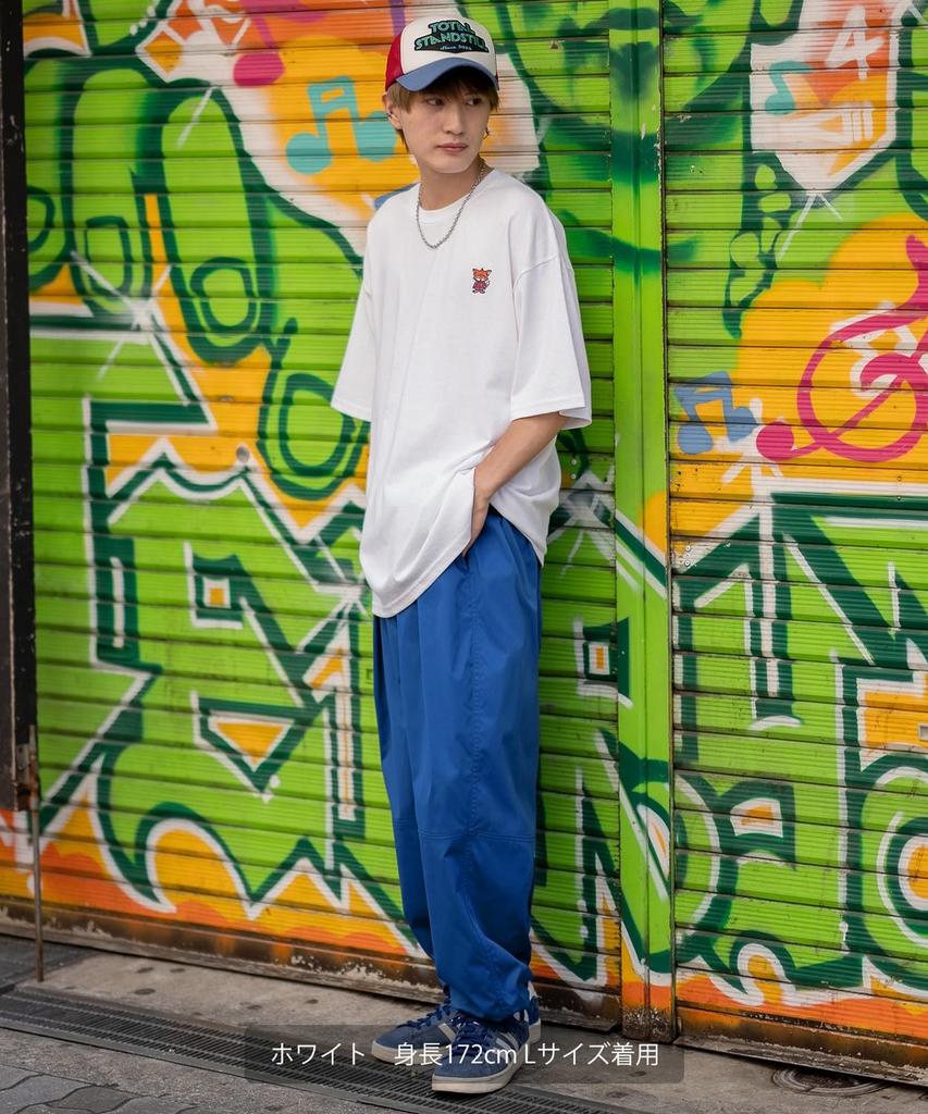 IMPROMES Casual SIDEWAYSTANCE Embroidered Downer Fox Short Sleeve T-Shirt, Men's, Ash