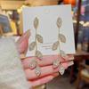 925 Silver Needle Tassel Pearl Earrings: High-End Celebrity Design for Women