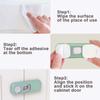 Child Safety Refrigerator Lock 1/3/5PCS Strong Adhesive Cabinet Lock Reusable Fridge Latch for Toddlers Kitchen Use