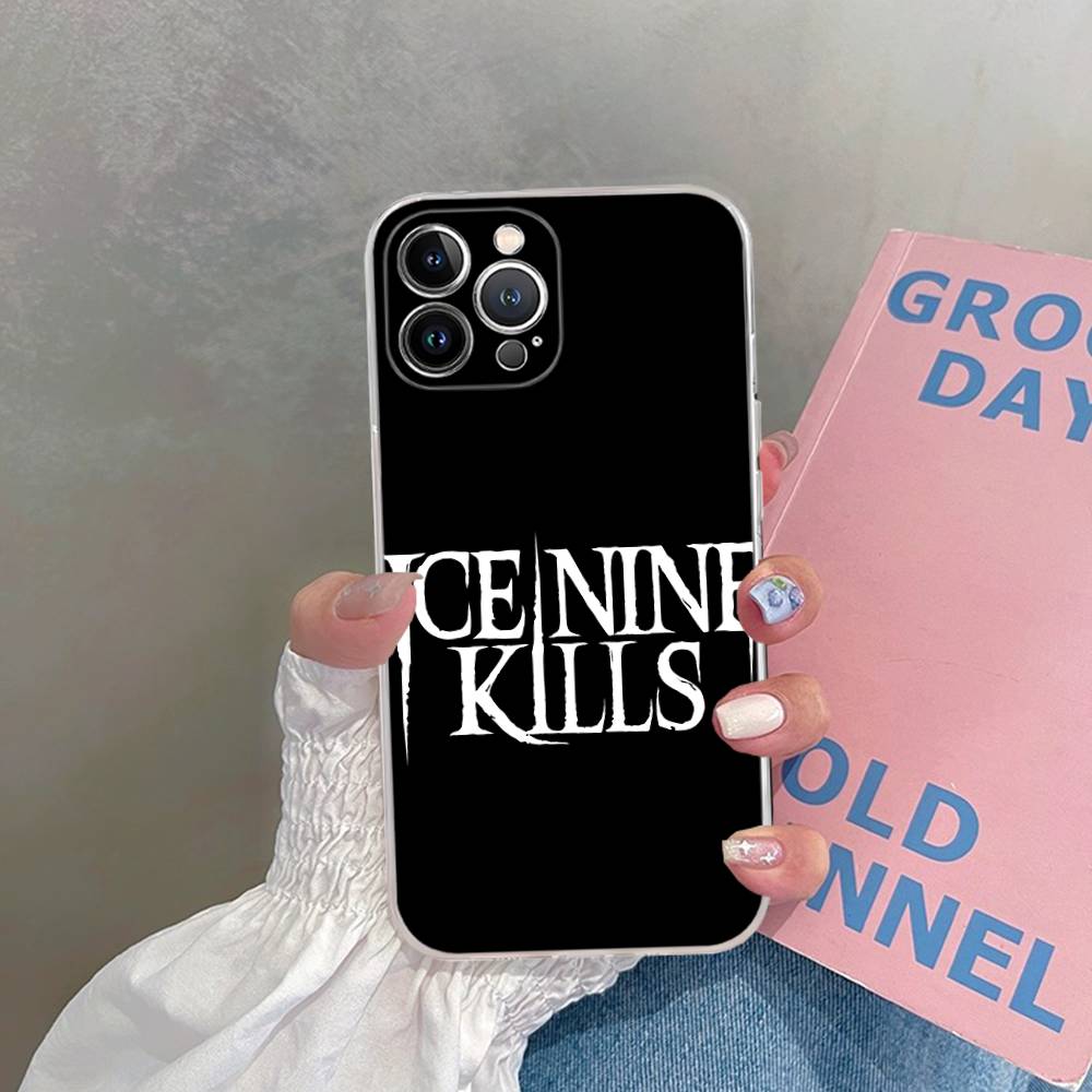 

Ice Nine Kills Band For iPhone 17 16 15 14 13 12 11 Pro Max Plus mini Funda For Transparent Cover iPhone 16