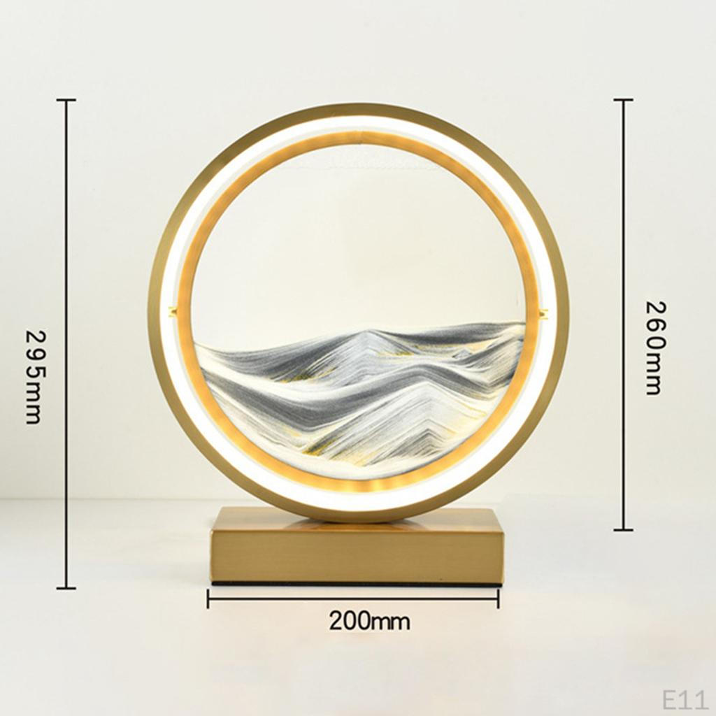 Lamp Flowing Night Light for Home Bedroom Decoration