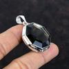 Faceted Smoky Quartz Pendant 925 Sterling Silver Pendant Handmade Pendant Smoky Quartz Gemstone Jewelry Healing Stone Pendant Gifts for Wife