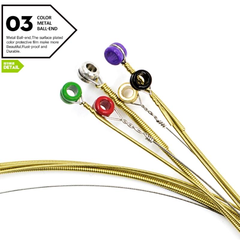 Orphee TX620 (010-047in/0.25-1.20mm) Extra Light Folk Acoustic Guitar String