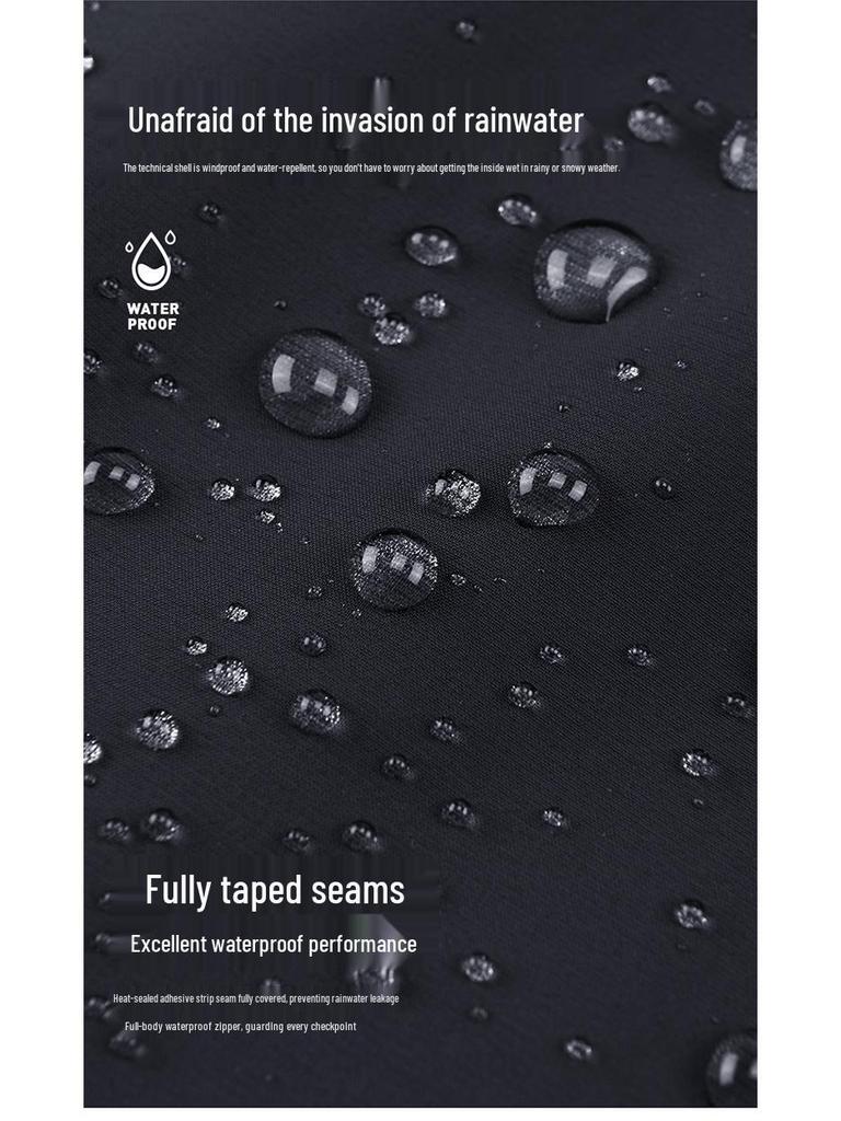 2026 Podzim/Zima Vodoodpudivá Lehká Bavlněná Bunda pro Muže se Stojáčkem a Vlastním Logem; Odolné proti opotřebení a skvrnám Business Svrchní oděvy