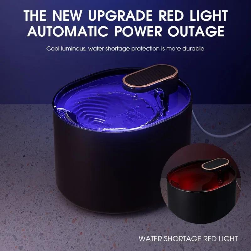 Fântână Automată pentru Băut Animale de Companie 3L USB Senzor Inteligent Câini Pisici Electric Silențios Distribuitor de Apă Filtrare prin Circulație Dispenser Apă pentru Animale de Companie