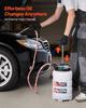 Fluid Extractor, 9.5 L Capacity, Pneumatic/Manual Vacuum Fluid Extractor with 150 Cm Long Horse & Three 120 Cm Extension Tubes, Oil Change Pump with