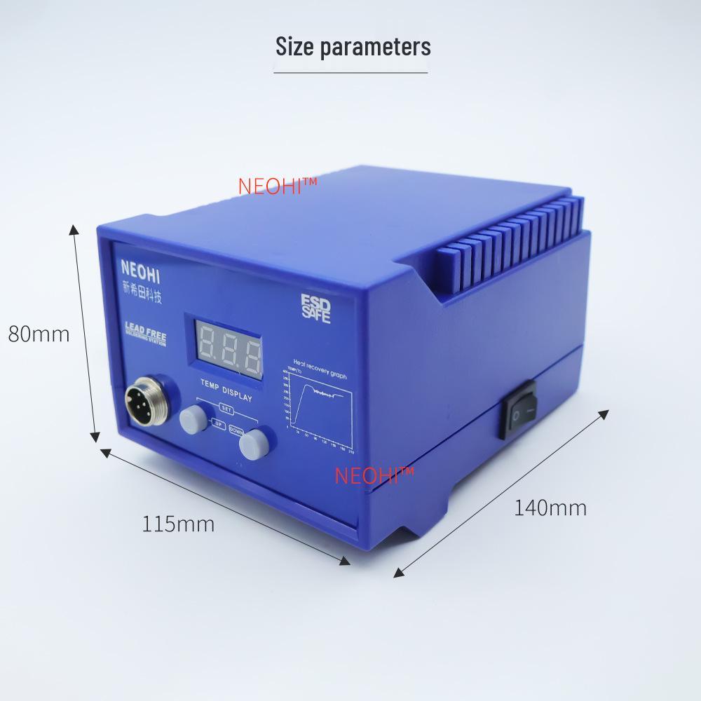 Adjustable Temp Soldering Station with Digital Display and Rivet Welding Iron