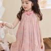 LUSON Little O Baby Girls' New Chinese Style Qipao Dress 2025