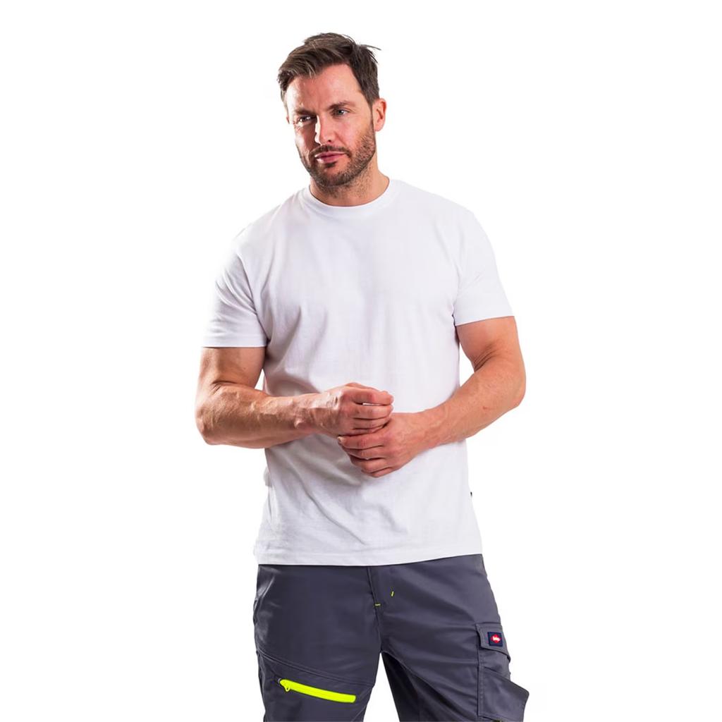 Iron Mountain Herren-T-Shirt mit Rundhalsausschnitt und entspannter Passform (Packung mit 5)