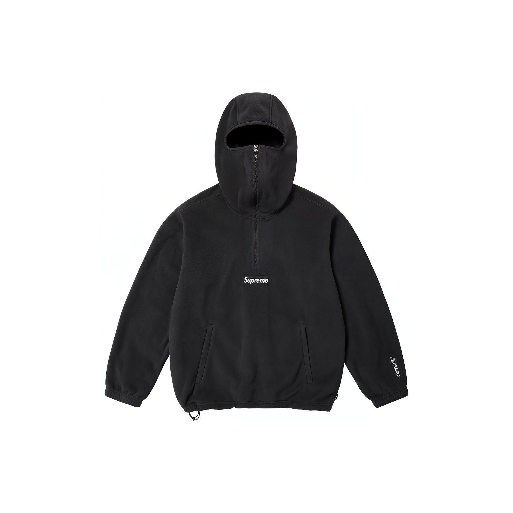 Supreme Polartec Facemask Half Zip Hooded