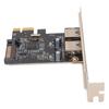 PCIE To USB 3.0 Expansion Card 2 Ports 5Gbps Transmission Rate USB Hot Swap USB 3.0 Expansion Card For Win XP for Vista