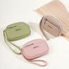Softer Leather Women's Wallet Thin Design Zipper Pocket Purse Storage Capacity Wear-resistant Handheld Wallet Daily Use
