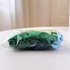 8Pcs  Satin Fabric Sausage Loop Hair Rings Set Solid Colour Fabric Loop Hair Rope Hair Scrunchies Scrunchy Black Coffee