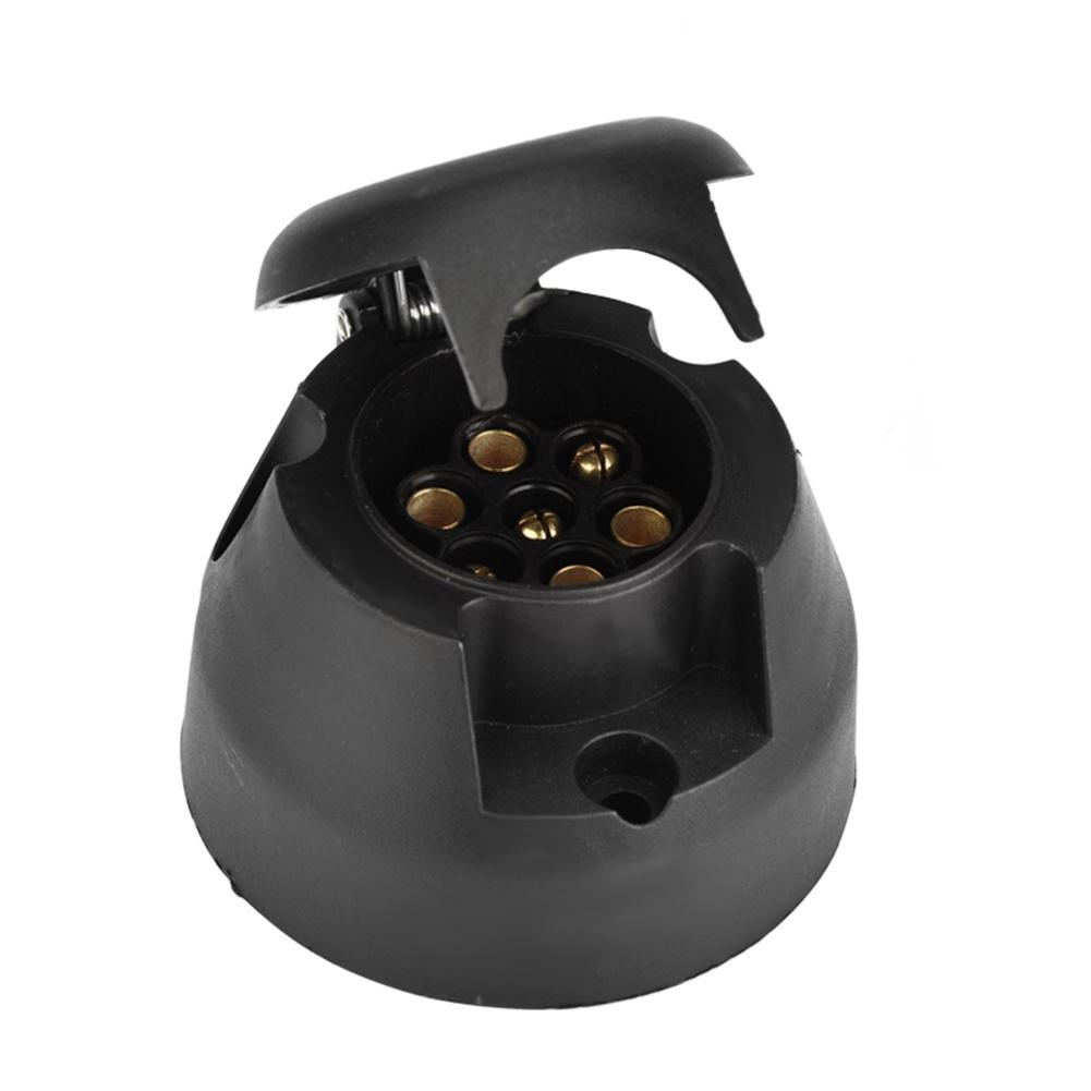 

12 В водонепроницаемый 7-контактный круглый разъем кабеля разъем европейского грузовика прицеп световой сигнал дисплей