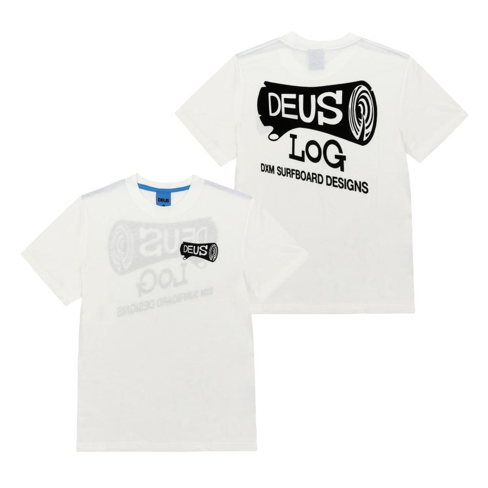 DeuS Ex Machina Men S T ShirT The Log Dmp251001a DMP251001A VWH (S)