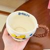 Flying Little Policewoman Ceramic Mug Creative Design Bead Handle Cup Gift For Friends Coffee Cup Gift
