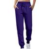 Women's Mid Rise Drawstring Joggers Slim Fit Sweatpants Casual Sports Pants