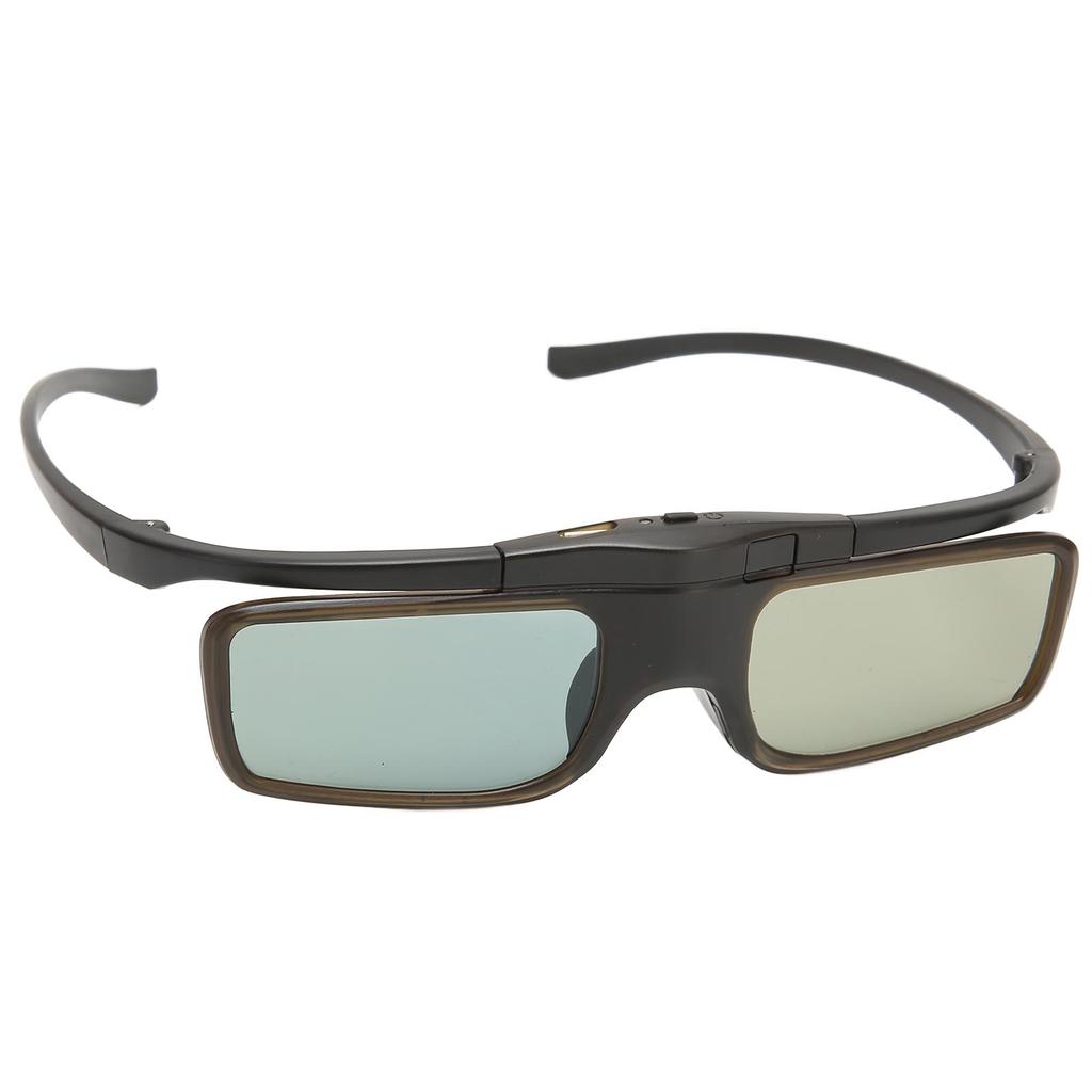 3D Glasses 96‑144HZ High Light Transmittance Rechargeable DLP Link 3D Active Shutter Glasses for 3D Projectors WX60