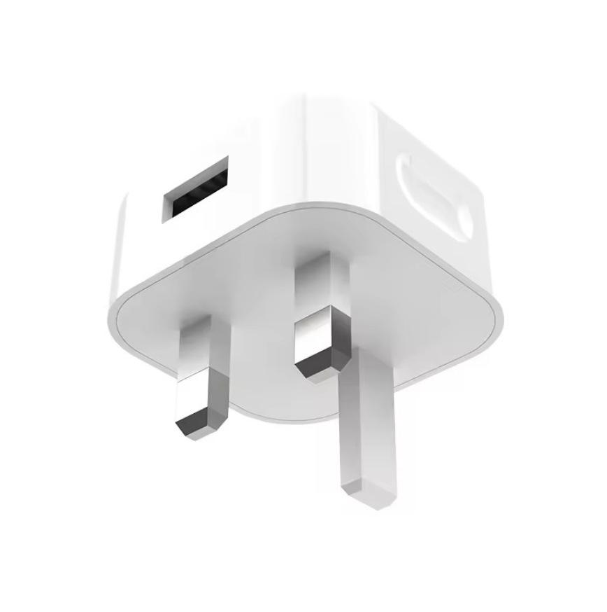 Dual USB 5V2A Fast Charger, CE Certified, UK Plug Power Adapter