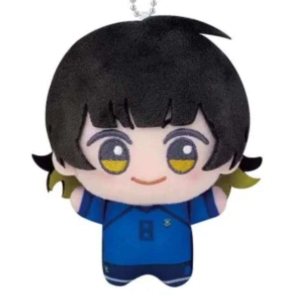 Original Anime Blue Lock Vol.9 Vol.10 Rin Itou Bachira Meguru Cosplay Plüschtier Flauschiger Maumet Anhänger Geschenke Spielzeug