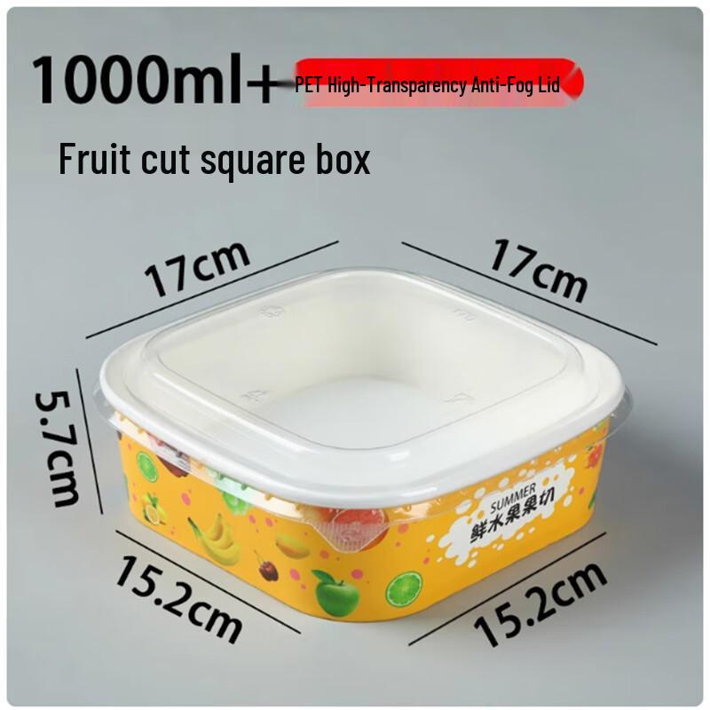Disposable Fruit Container Set