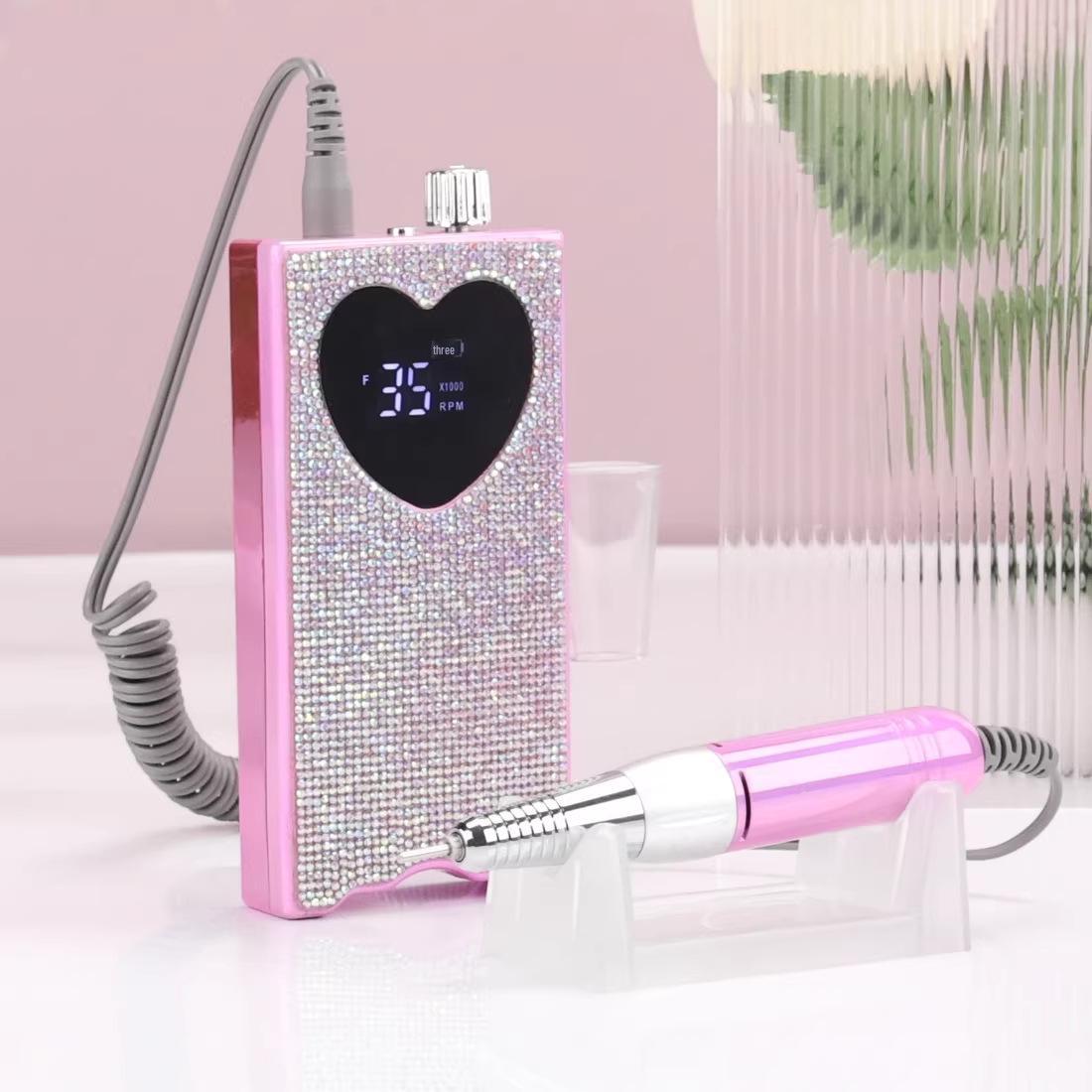 Rechargeable 35,000 RPM Nail Grinder & Dead Skin Polisher Other