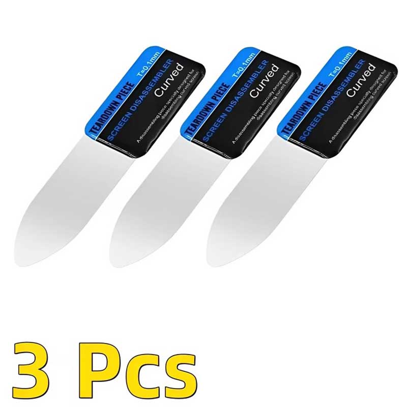 1/3/5 BUC Metal Oțel Mână Ultra Subțire Flexibil Instrument Reparare Mașină Telefon Mobil Ecran Curbat Demontare Orificiu Pârghie Instrument Card