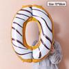 40-Inch Donut Number Balloons for Kids' First Birthday or Kindergarten Party Decorations