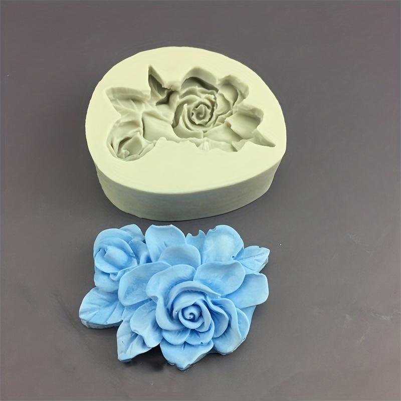 Gardenia Fondant Moulds - Chocolate Cake Silicone Molds - DIY Craft Artwork Molds for Candles, Aromatherapy Ornaments