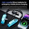 12000mAh 30000Stunden Wiedergabe Kabellose Bluetooth-Kopfhörer Magnetisches Sport-Lauf-Headset Nackenband Sport-Ohrhörer Geräuschunterdrückung