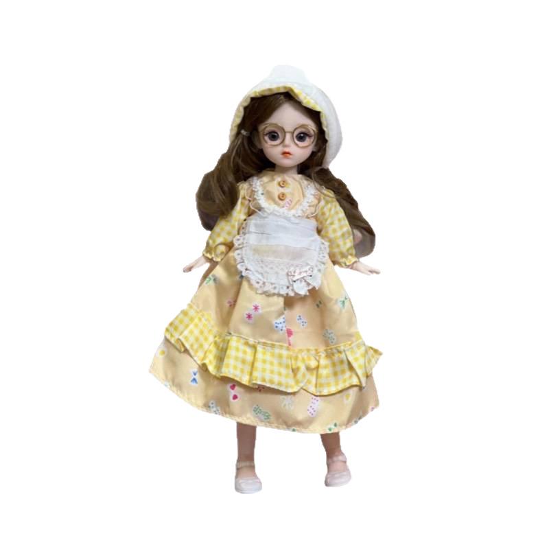 High-Value 30cm 1/6 BJD Lolita Princess Doll with Multi-Jointed Clothes