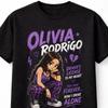 Olivia Rodrigo Drivers License Graphic Sour Pop Music Unisex TShirt