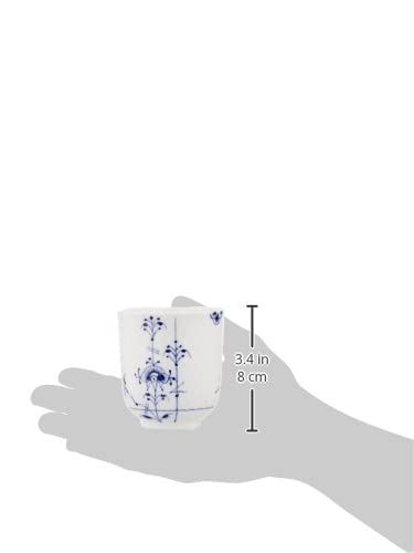 [Offiziell importiert] Royal Copenhagen Blue Palmette Tassen, 200ml, Paar, Hochzeitsgeschenk, Produktnummer 1017408