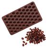 3D Fondant Coffee Beans Shape Candy Molds Polymer Craft Art DIY Molds Kitchen