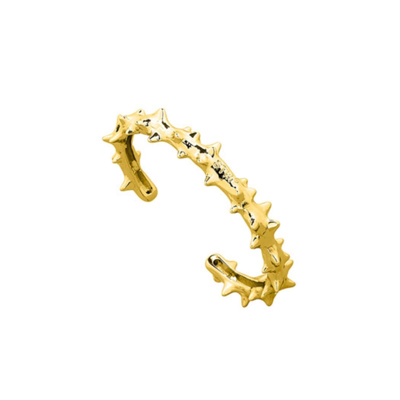 SENTIMENTS NO.630 [gold] SPIKY BANGLE BRACELET
