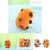 Cute Capybara Stuffed Animal Keychain Delightful And Quirky Plush Toy